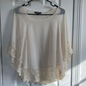 Express Sheer Lace Top